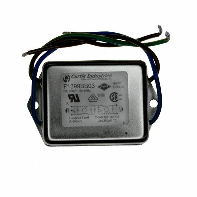 F1399BB03 Curtis Industries  Modules de filtrage de ligne électrique